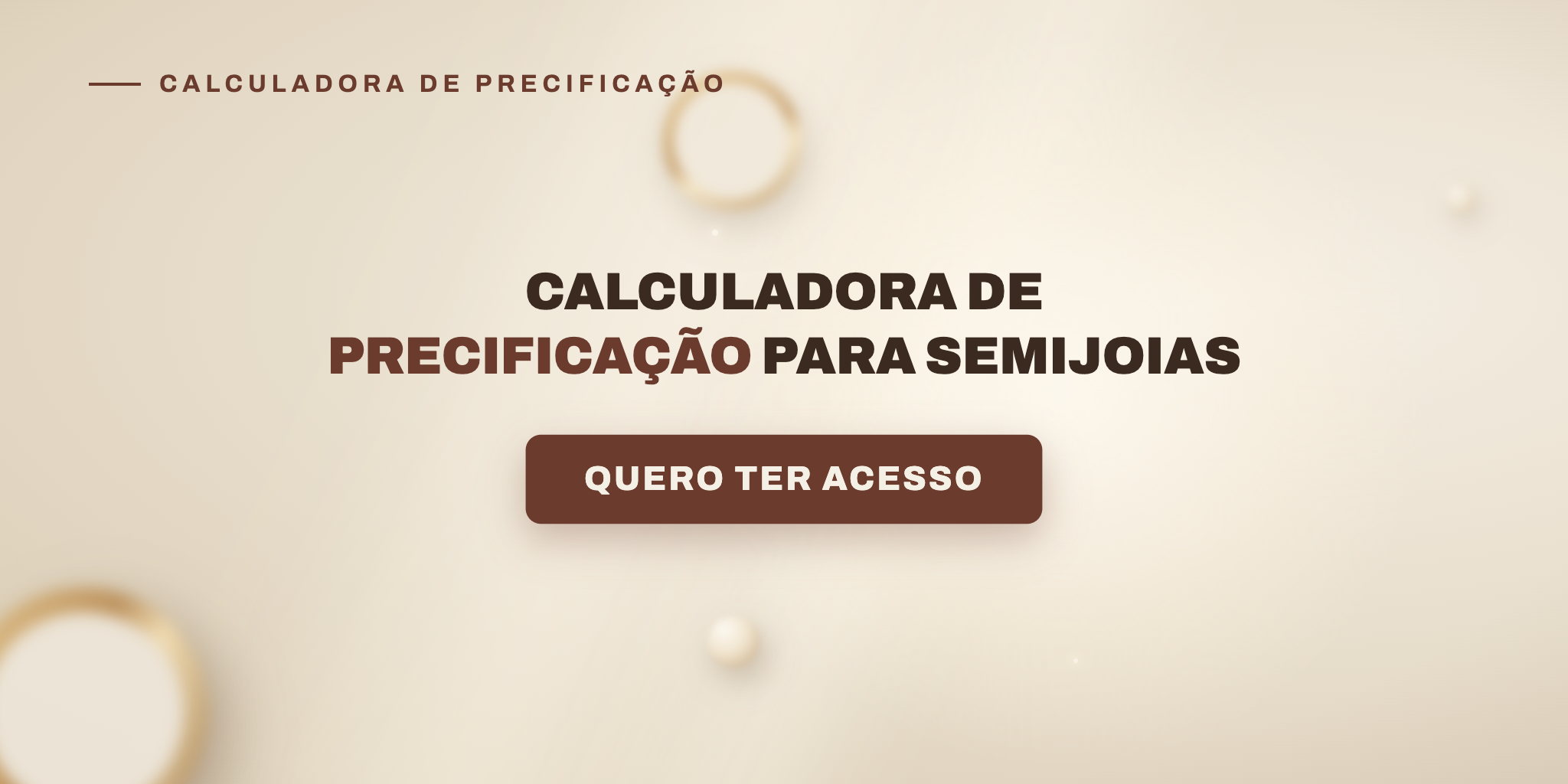 Calculadora de Precificação para Semijoias