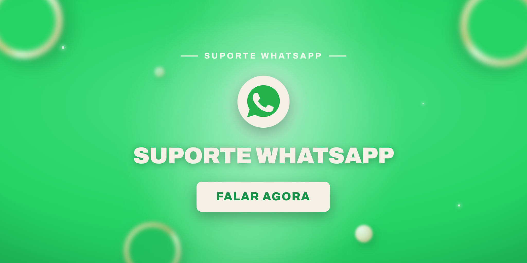 Suporte WhatsApp — Falar agora